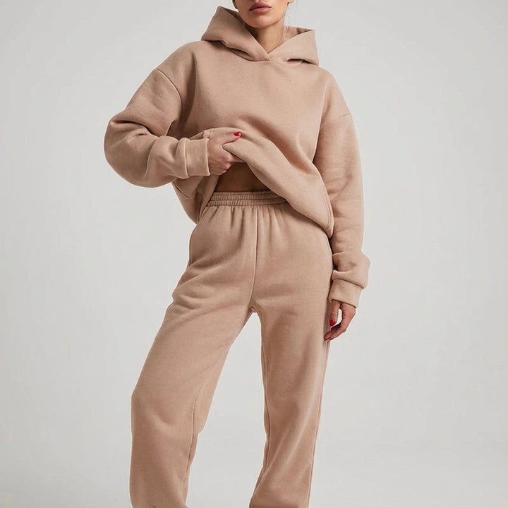 Oversized Ultra-Soft Cotton Tracksuit Set