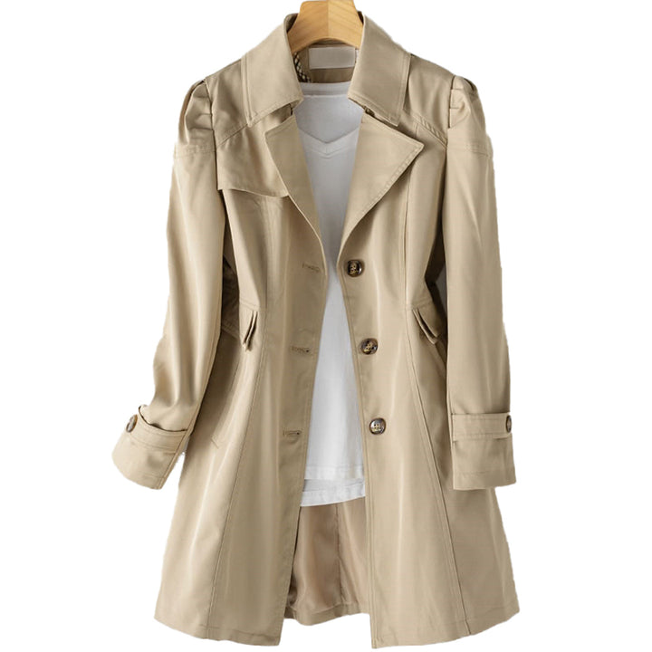 Claire | Women’s Classic Double-Breasted Trench Coat