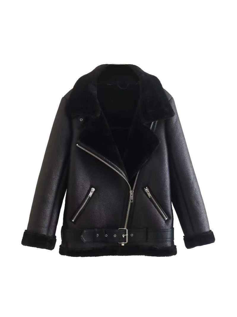 Solenn | Elegant Biker Jacket