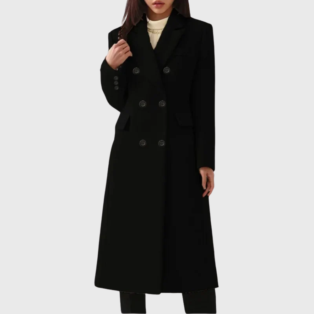 Violet | Women Classic Wool Overcoat